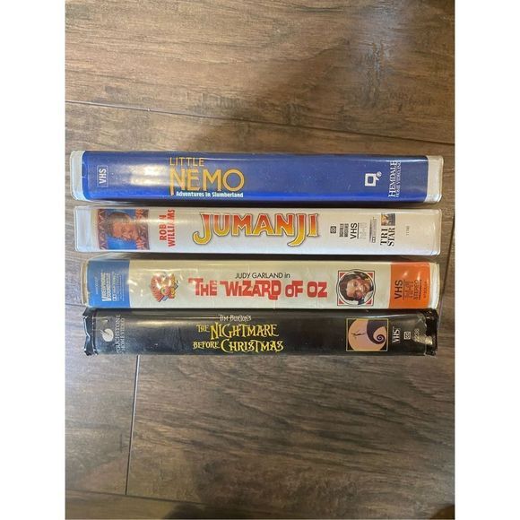 4 Various Title VHS Tapes Collectibles - Picture 2 of 2